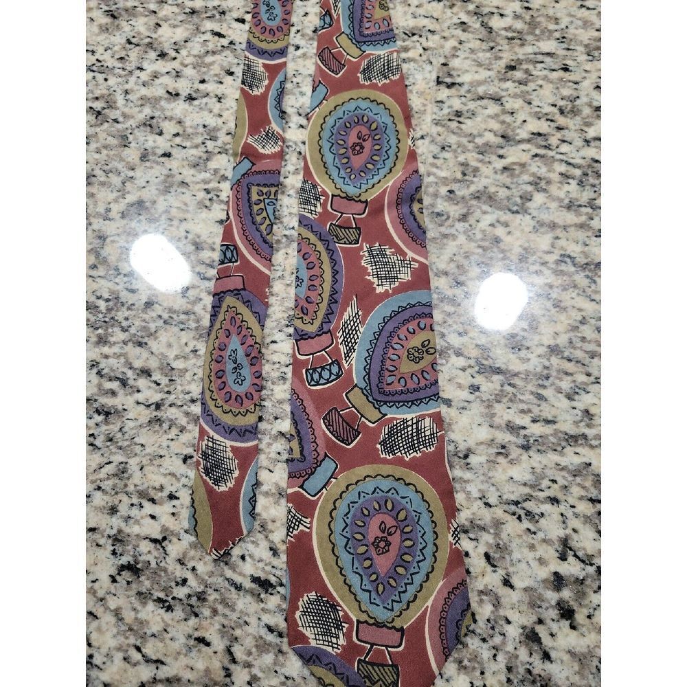 ENRICO COVERI Silk tie